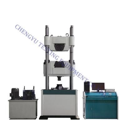 Wew-Utm Computer Controlled Electro-Hydraulic Servo Hydraulic Universal Testing Machine for Laboratory