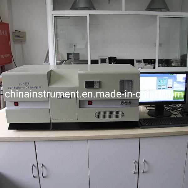 Laboratory ASTM D5453 Instrument for Total Sulfur in Diesel and Liquid Fuels