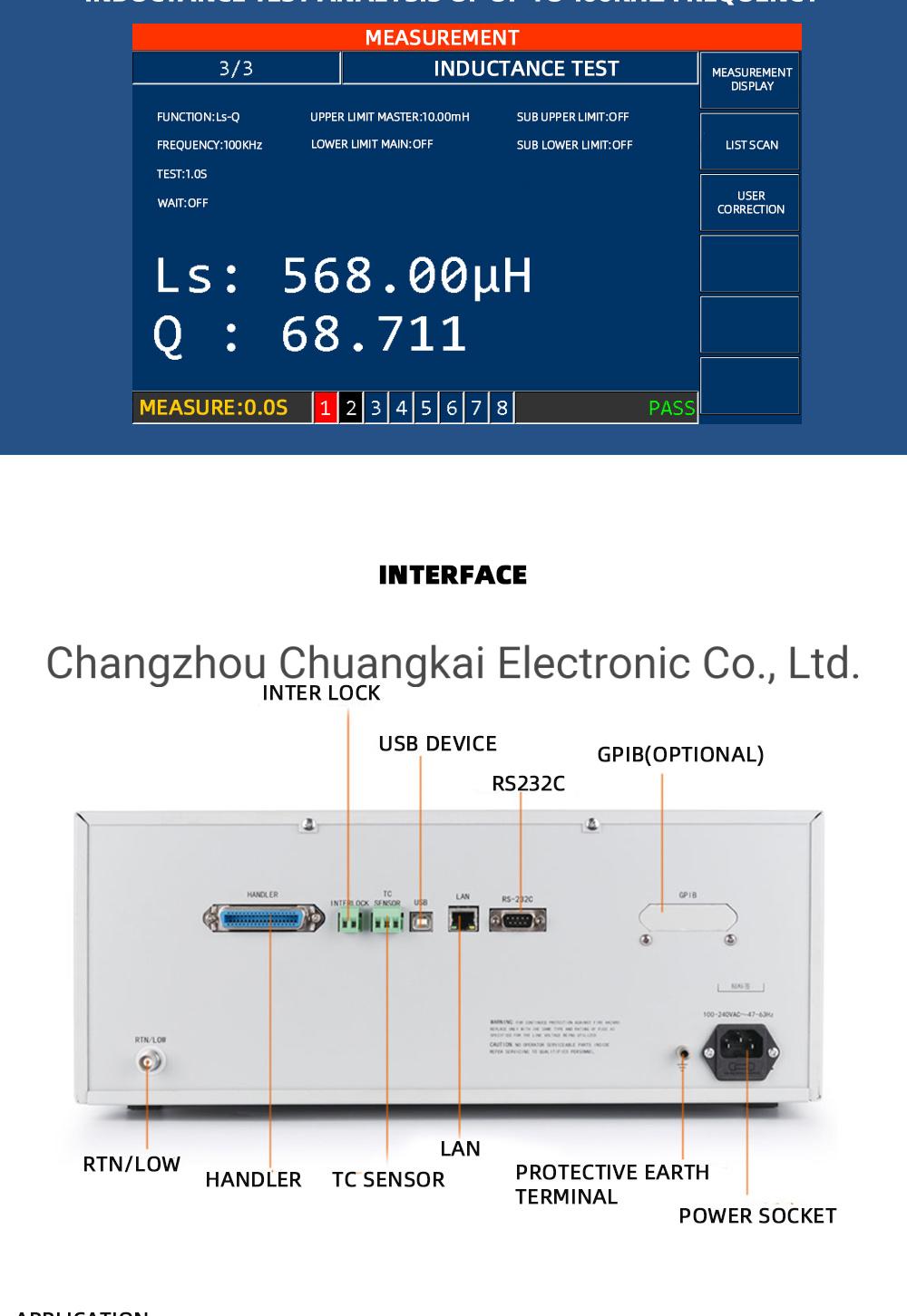 Th9520 Output Power AC: 500va; DC: 120va Winding Component Est Tester