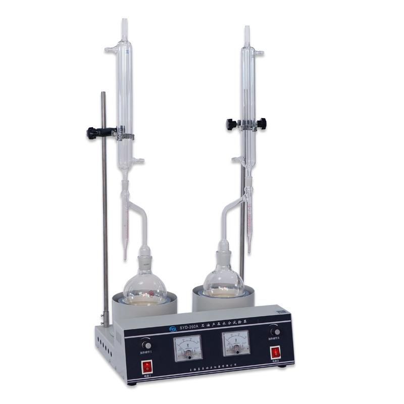 SYD-260A Distillation Method Petroleum Products Water Content Tester (Double Units)