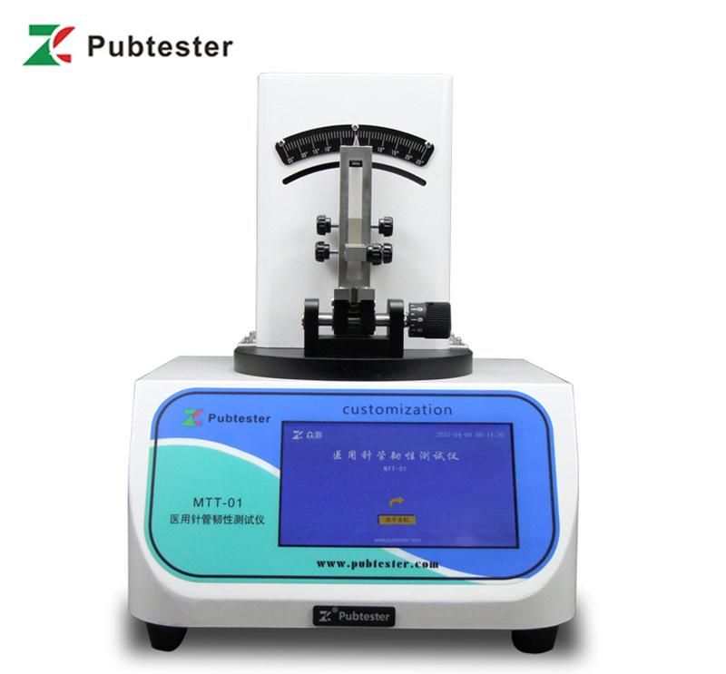 ISO9626 Syringe Needle Test Medical Needle Toughness Tester for Laboratory Test