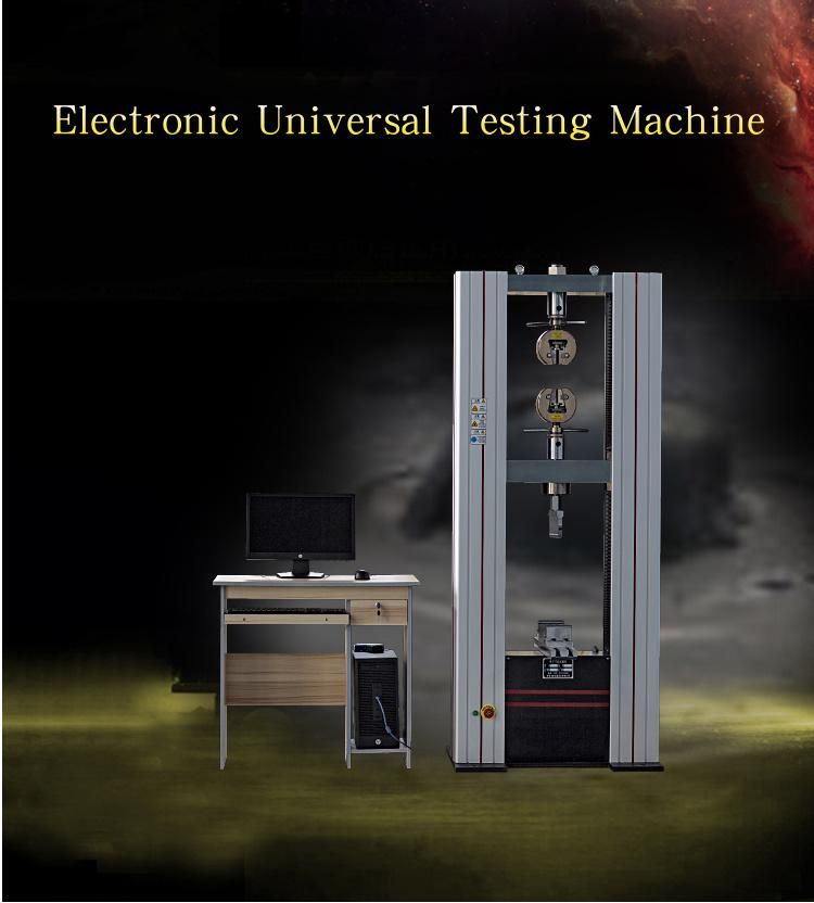 Wdw-100d Microcomputer Controlled Electronic Universal Tensile Strength Testing Machine