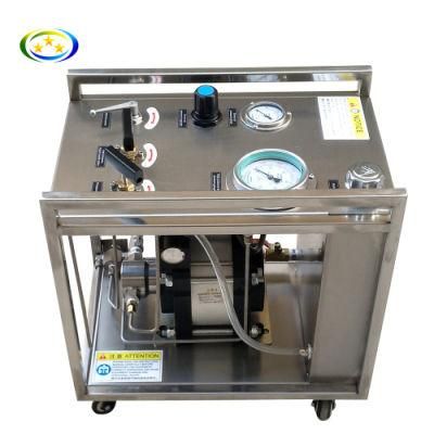 Pneumatic Booster Pump Test Bench for Pipes/ Hose/ Tube/ Brake Pipe Hydrostatic Pressure Test