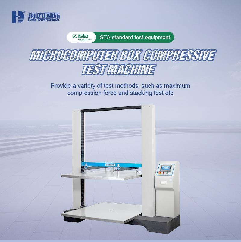 Automatic Carton Box Compression Test Machine