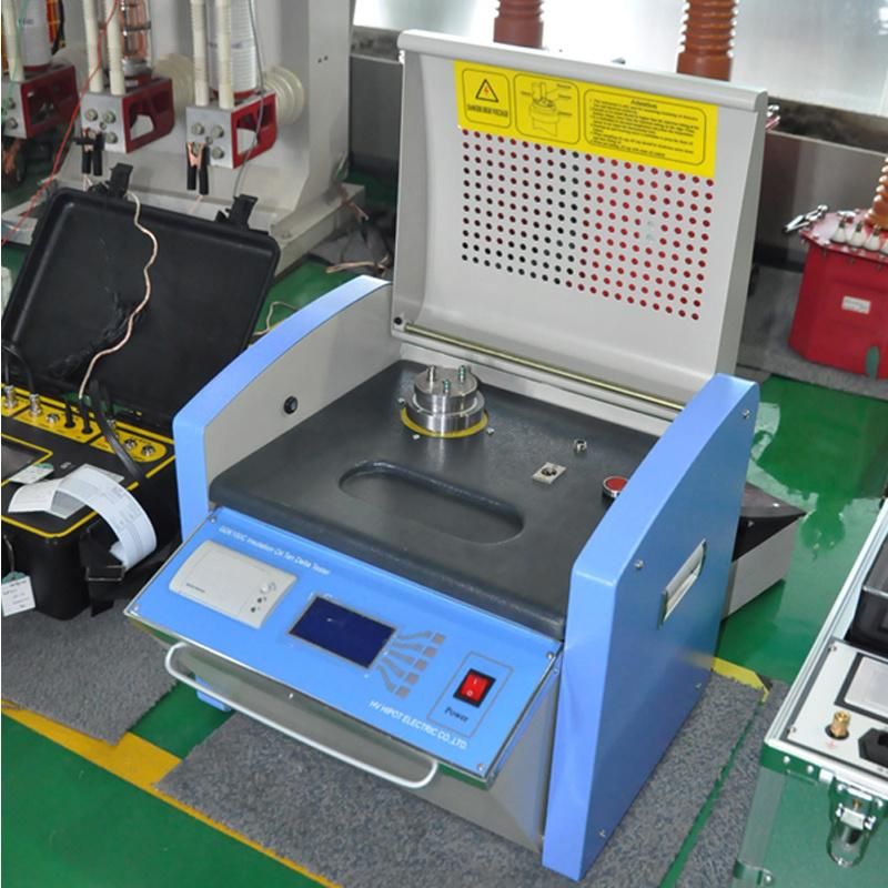 GD6100C Oil Resistivity Tester Dielectric Strength Dissipation Factor Test Equipment