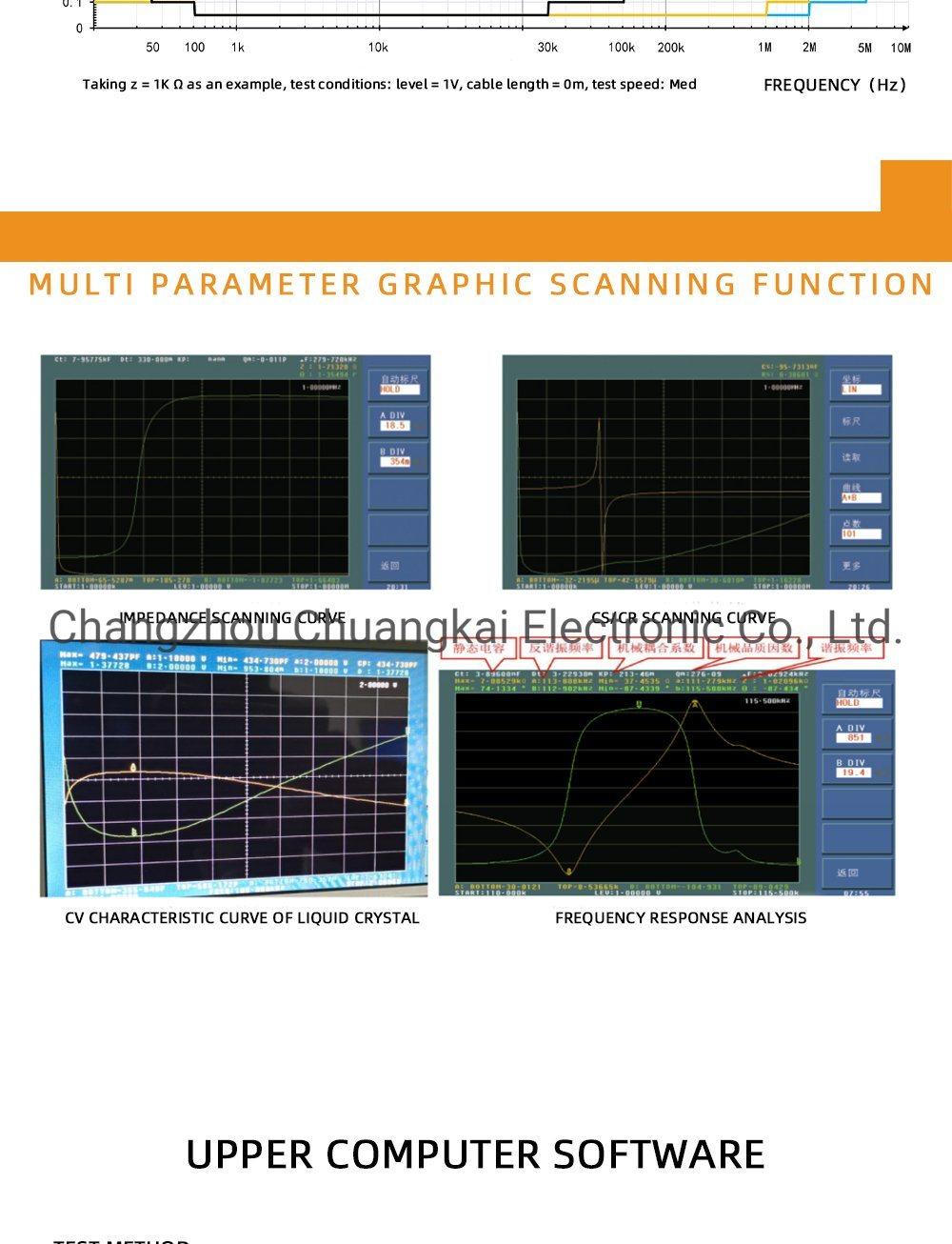 Th2839A 20Hz-5MHz Impedance Analyzer Digital Lcr Meter Resistance Meter