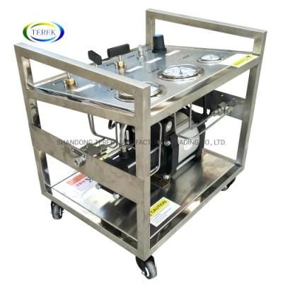 Terek Brand Pneumatic Safety High Pressure Portable Air CO2 Gas Booster Pump System Equipment