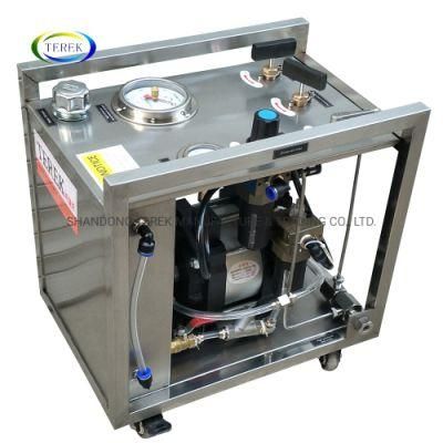 Terek Brand Air-Driven Portable 10 Bar-4000 Bar Hydraulic Hydrostatic Pressure Test Pump