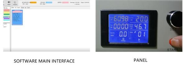 Automatic Lithium Battery Pack Deep Cycle Charge and Discharge Computerized Battery Capacity Analyzer 12-72V 20A