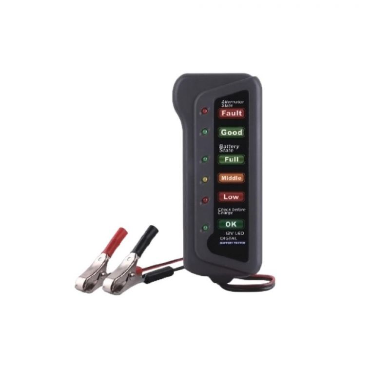 12V LED Battery Automobile Car Lond Test Alternators Battery Tester (BTE-001)