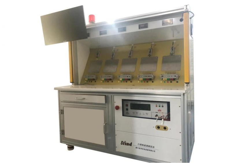 Three Phase Electrical Energy Meter Test Bench with 40 Meter Positions Power Test Equipment