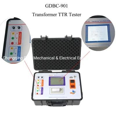Mv Hv Transformer Voltage and Turns Ratio Test Set Turns Ratio TTR Tester for Power Station Maintenance