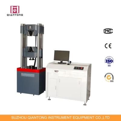 300kn Electro-Hydraulic Servo Universal Testing Machine with Tensile/Compression Fixtures