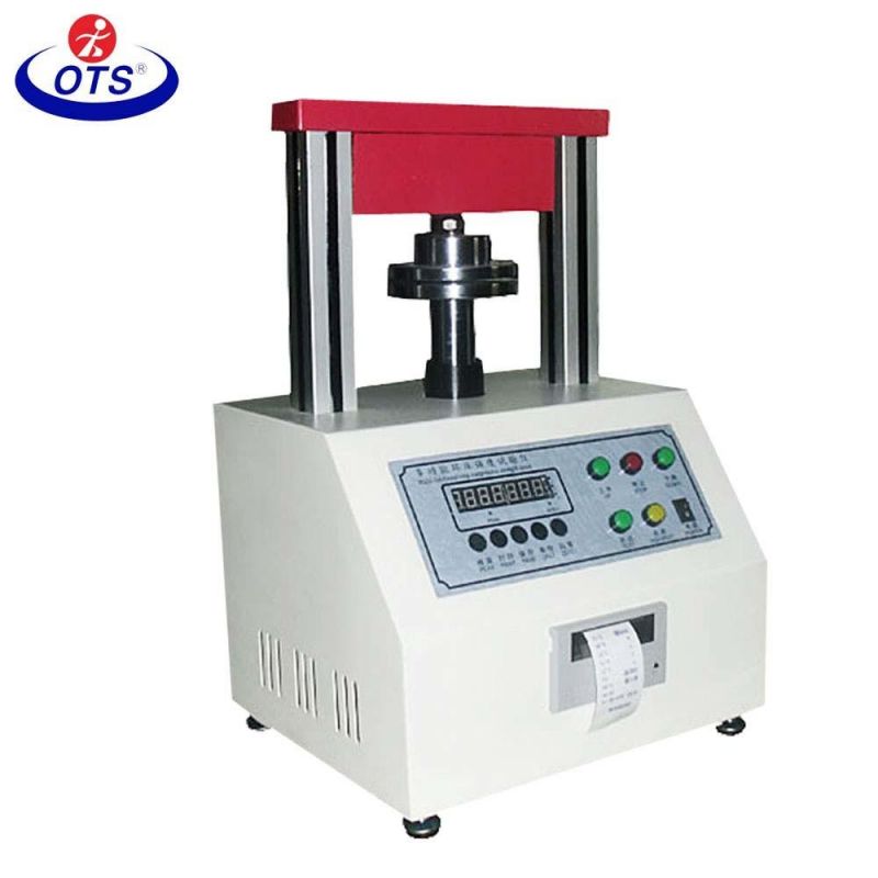 Paper Ring Crush and Edge Compression Test Equipment