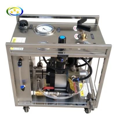 Terek Portable Air Driven Liquid Booster Pump for High Pressure Hose Hydrostatic Test.