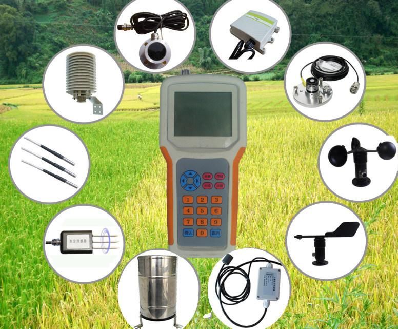 Hand-Held Agricultural Weather Monitor Instrument