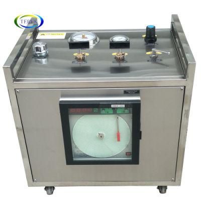 Terek High Pressure Liquid Booster Pump Test Bench with Mechanical Recorder