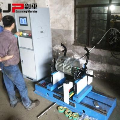 Fan Blower Wheel Belt Drive Balancing Machine