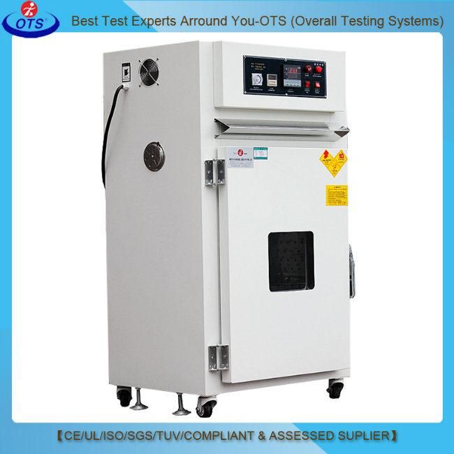 Electronics Lab Equipment High Temperature Vertical Vacuum Hot Air Drying Oven