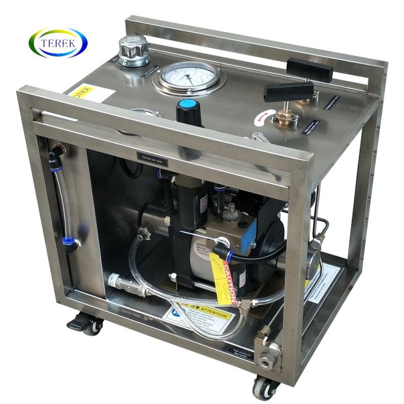 Terek High Pressure Hydrostatic Liquid Booster Pump Test Bench Hydraulic Pump Unit Testing Machine