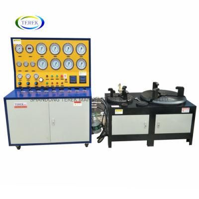 Terek Brand Automatic Control High Performance Safety Relief Valve Calibration Test Bench with Clamp Equipment