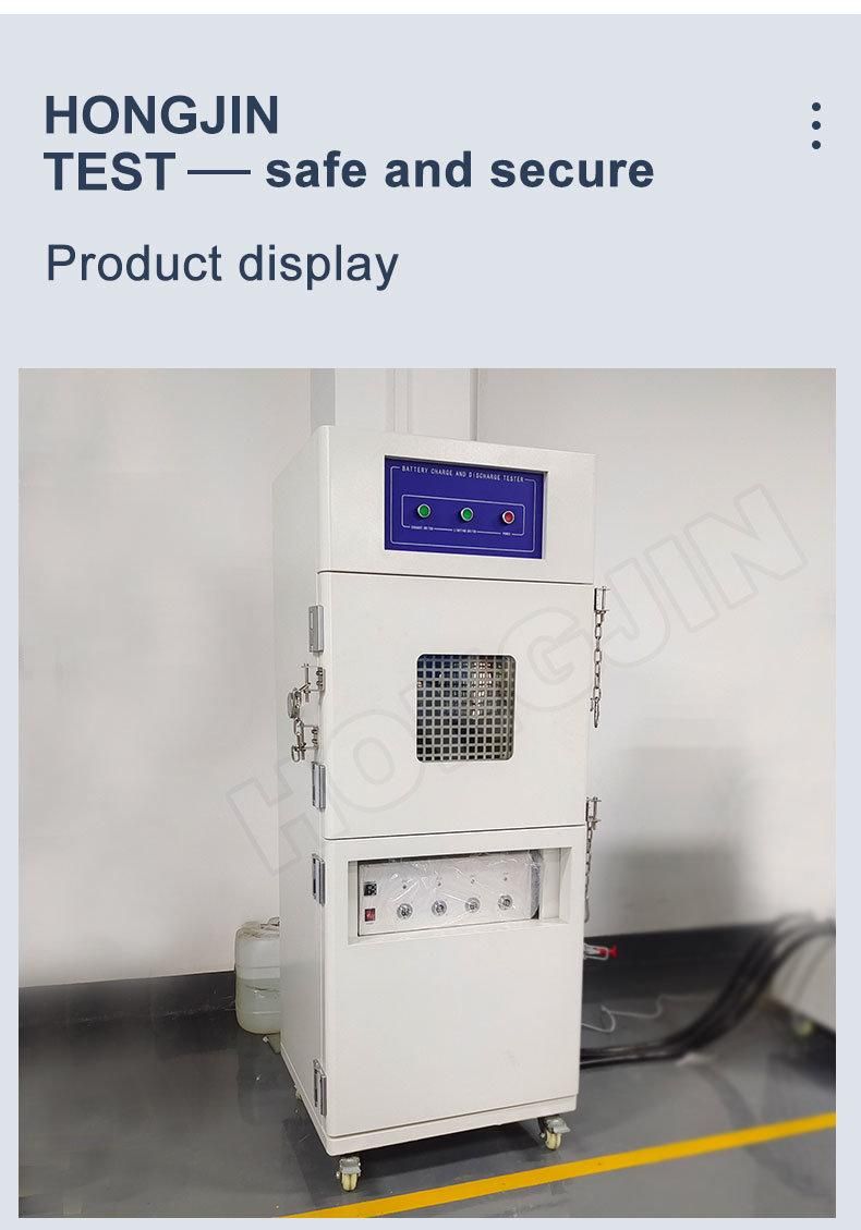 Hj-2 Li-ion Battery Over-Charging Forced Discharging Explosion-Proof Testing Chamber