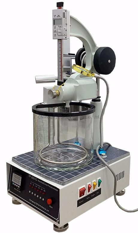 Bitumen Laboratory Equipment Tp-2801e Penetrometer ASTM D5 Asphalt Penetration Tester