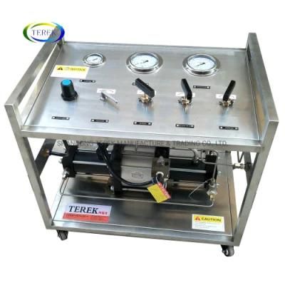 Terek 20-600 Bar Small Portable Nitrogen Gas Spring Filling Pump Unit