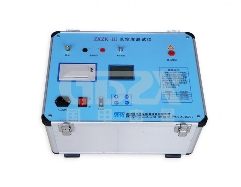 Portable Vacuum Degree Measuring Instrument for High Voltage Switch