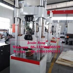 Waw-1000y (1000kN) Can Display Test Curves Electro-Hydraulic Servo Pulling Testing Equipment/Machine