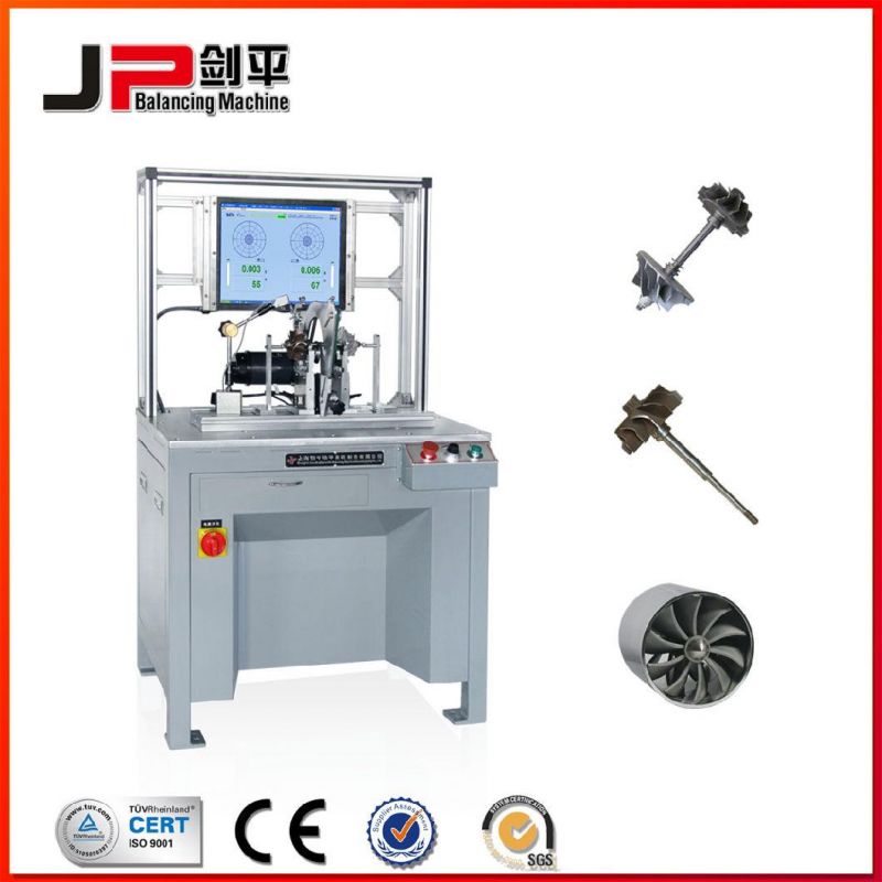 Turbocharger Rotor and Impeller Dynamic Balancing Machine