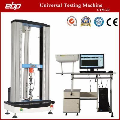 Computerized Universal Testing Machine with Extensometer 20kn