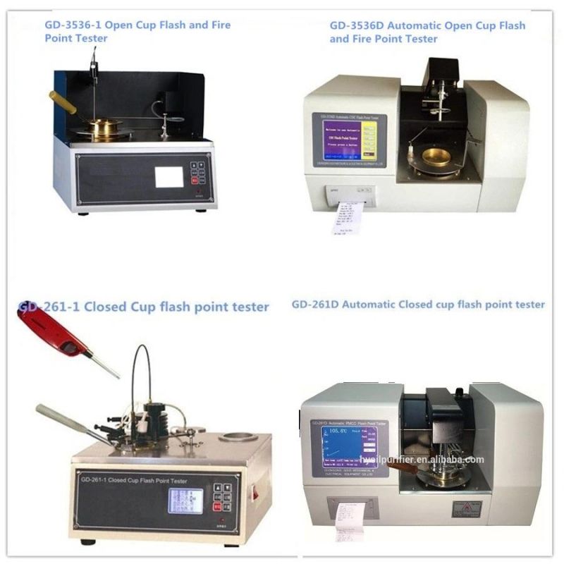 Gd-3536A Automatic ASTM D92 Flash Point Analyzer with Color LCD