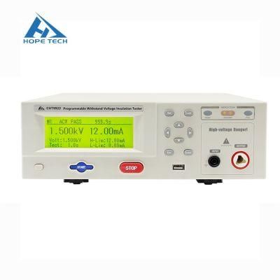 Cht9922 Hipot Tester AC DC Device Electrical Tester Insulation Resistance