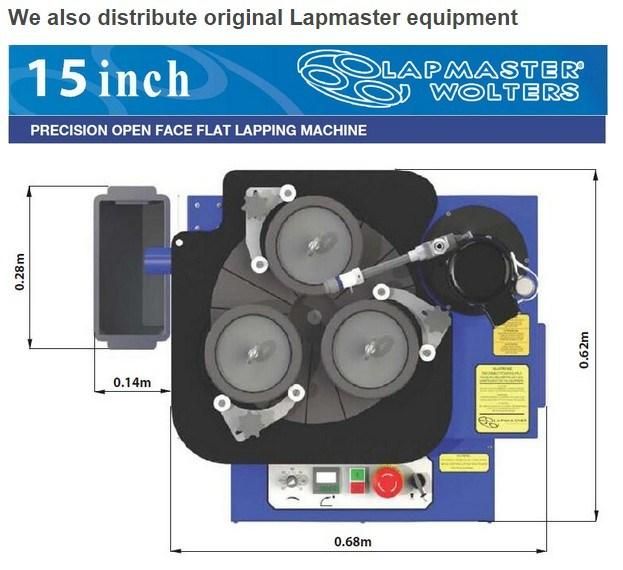 Lapmaster Wolters Model 36 Precision Open Face Diamond Lapping Machine