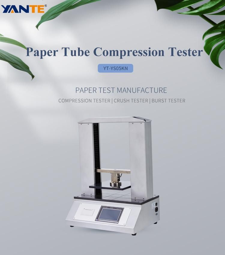 Yt-Ys05kn Paper Tube/Bobbin Crush Testing Equipment