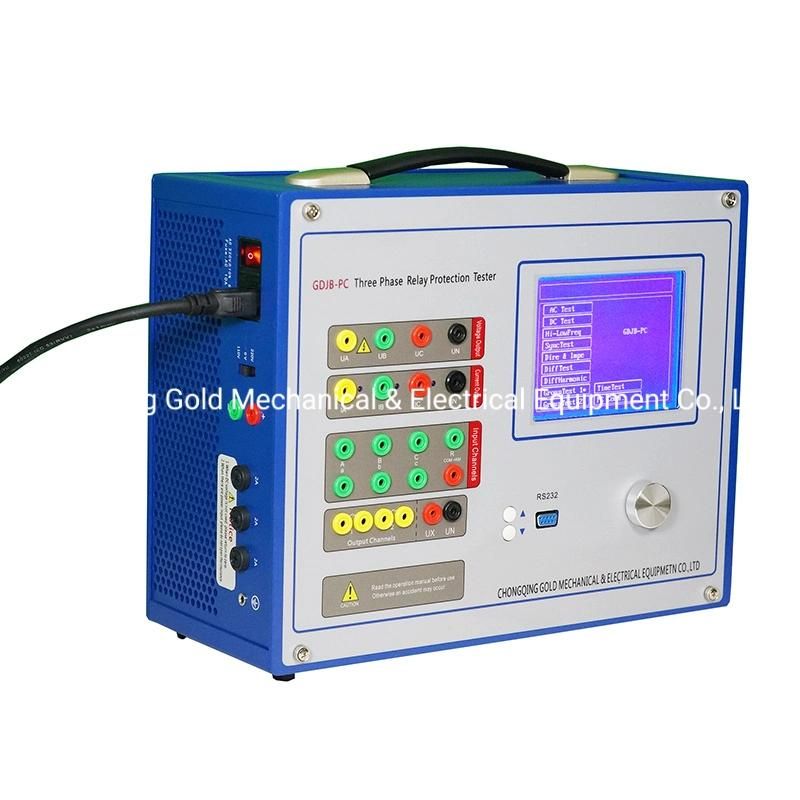 Gdjb-PC3 Universal Electrical Electronic Relay Protection Test Equipment