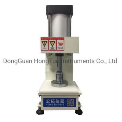 DH-PS-1T Pneumatic Press Plastic Rubber Slicer / Die Cutting Machine Effective Height 100mm