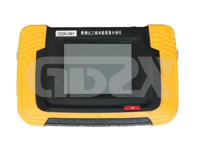 Portable Yellow Three Phase Power Quality Analyzer Energy Meter Calibrator