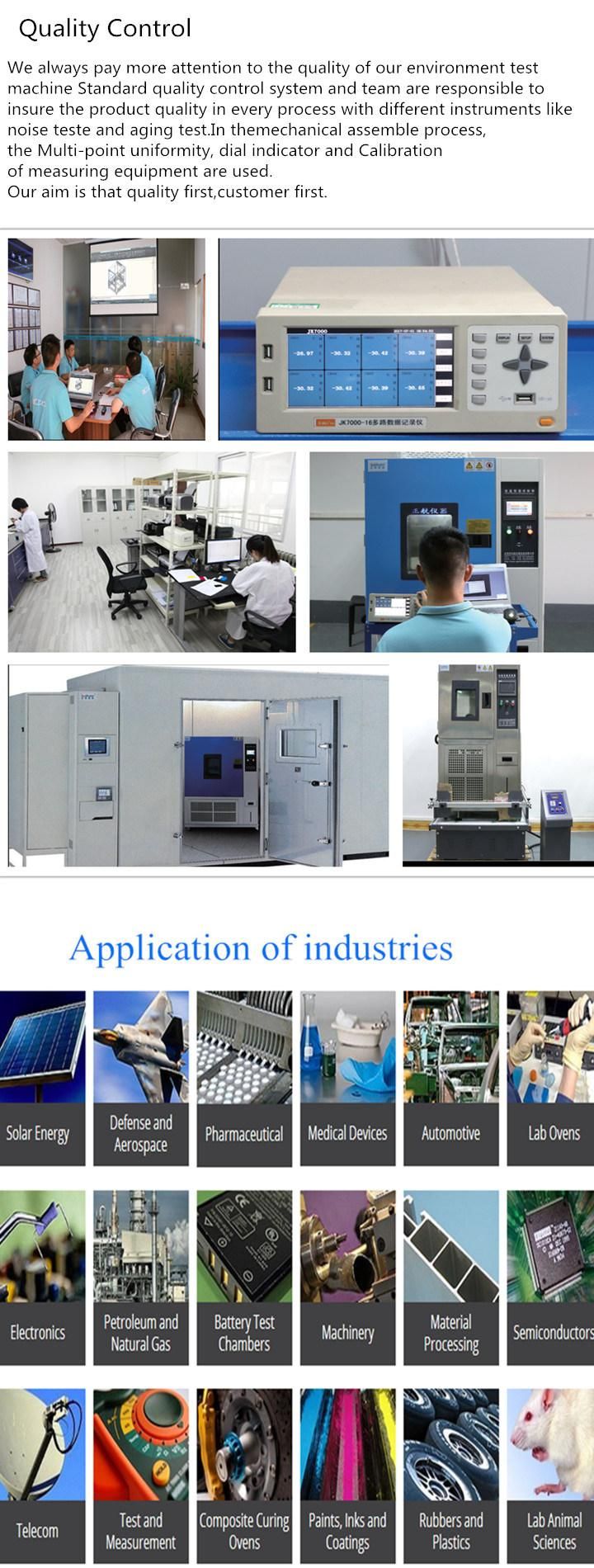 High Accuracy Three Zone Thermal Shock Test Machine/Chamber