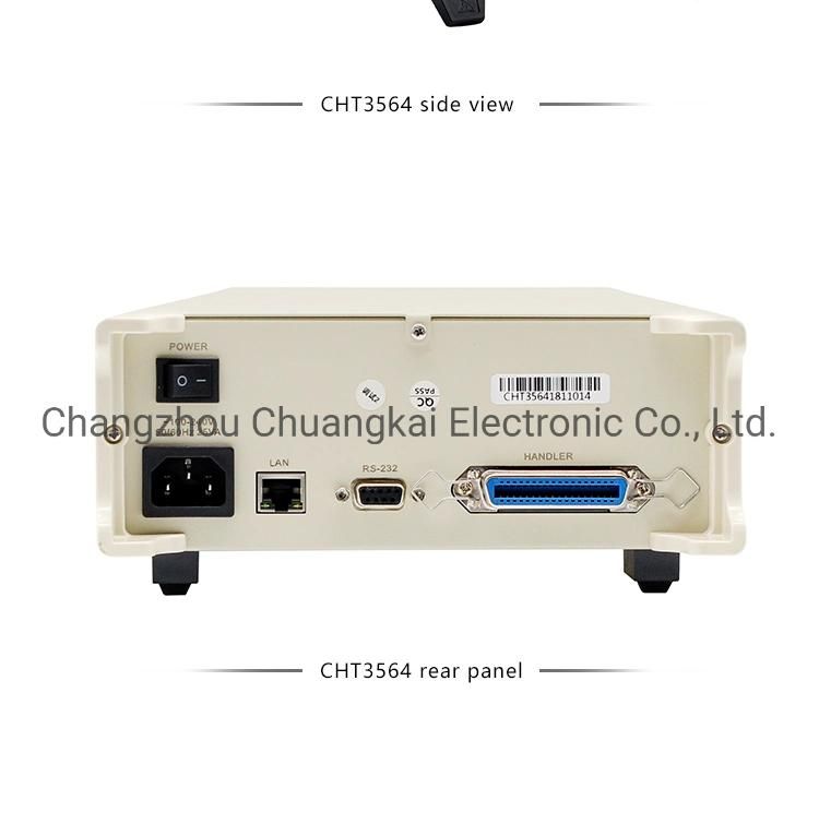 Cht3564 Battery Internal Resistance Tester High Voltage Battery Test Equipment