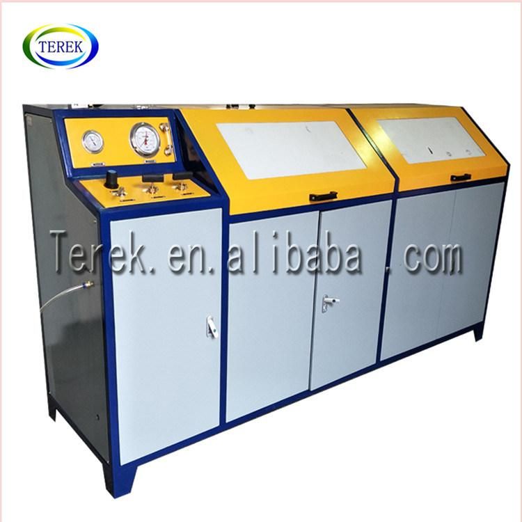 Terek 10 Bar-600 Bar High Air Pressure Test Bench Hose Pipe Burst Hydrostatic Pressure Testing Machine