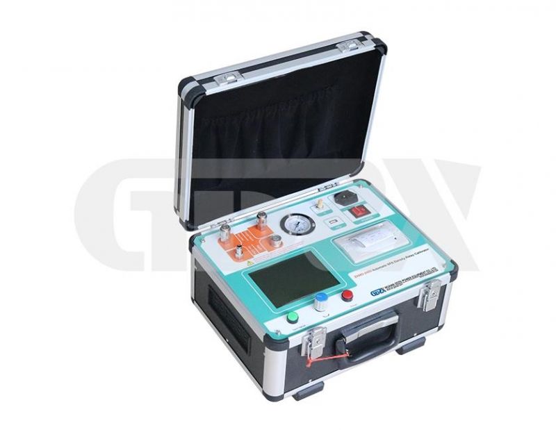 Portable 30W Intelligent SF6 Density Relay Calibrator With LCD Screen