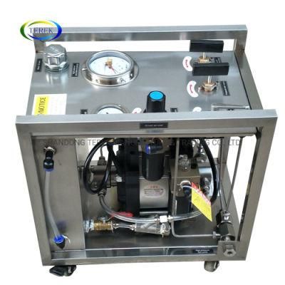 Terek Brand Air Driven Pump Hydraulic/Hydrostatic/Burst Pressure Tester for Pipe/Hose/Tube/Valve