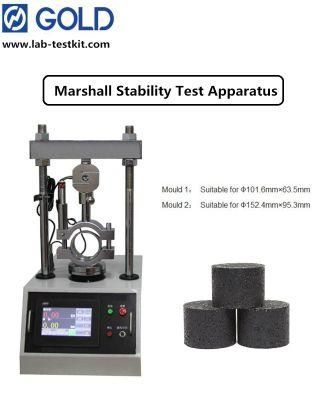 Bituminous Mix Automatic Marshall Stability and Flow Value Test Apparatus