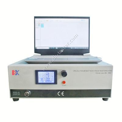 Lead Acid and Lithium-Ion Battery Pack Universal Automotive Charging and Discharging Capacity Tester 9-99V 20A