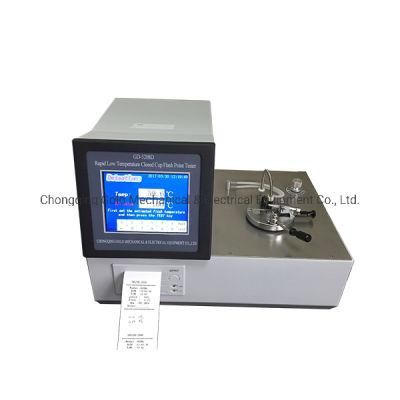 Semiconductor Low Temperature Oil Paint Rapid Equilibrium Closed Cup Flash Point Tester