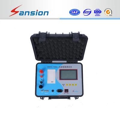 2021 Best Selling 200A IEC62271 Certification Portable Loop Contact Resistance Meter/ 200A Micro Ohm Tester