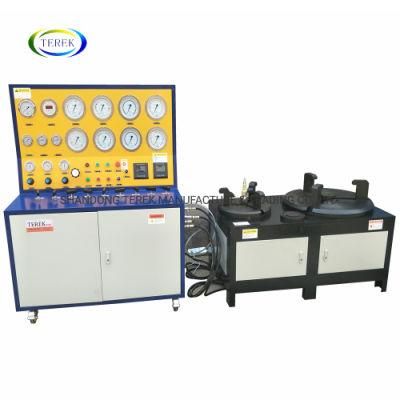 40MPa Automatic Pneumatic Liquid Booster Pump Safety Relief Valve Test Bench for Valves Manufacturer