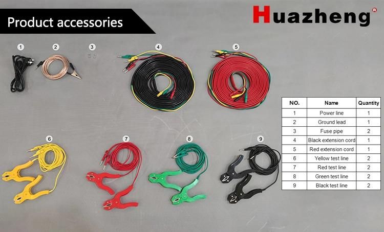 Power Transformer Connection Groups Tester TTR Turns Ratio Measuring Equipment